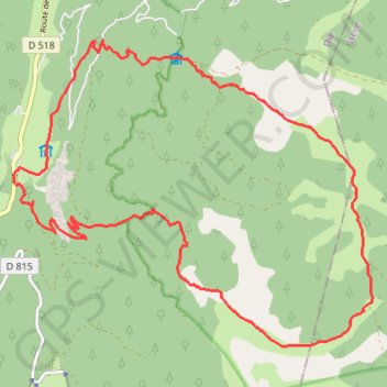 ROUSSET PRE GLANDU RANC CHARLES RECO GPS track, route, trail