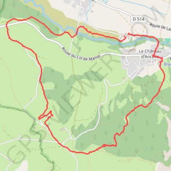 Ancelle-Collet GPS track, route, trail