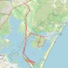 Ile de Sainte-Lucie et Gruissan GPS track, route, trail