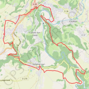 Estrade a Chadron GPS track, route, trail