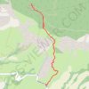 Sortie du Tête de BOURSIER (pivoines) GPS track, route, trail