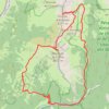 Boucle Arcalod-Mont de la Coche depuis Bellevaux GPS track, route, trail