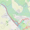 Marche lac de Saujon GPS track, route, trail