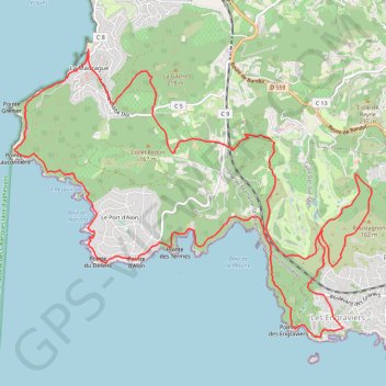 La Régalade (Ciotatoff) GPS track, route, trail