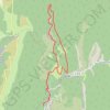 Canyon des gueulards GPS track, route, trail