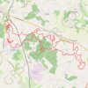 Rando vtt la forestière Montendre 2022 GPS track, route, trail