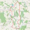 Par monts et par vaux - Meilhards - Pays Vézère Auvézère GPS track, route, trail