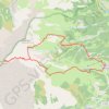 La Blanche au part de Puy Aillaud Boucle GPS track, route, trail