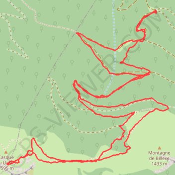 Casque de Lhéris avec Anne GPS track, route, trail
