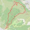 Le mont julien et grand puech GPS track, route, trail
