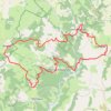 De Saint-Beauzély à Castelnau-Pégayrols GPS track, route, trail