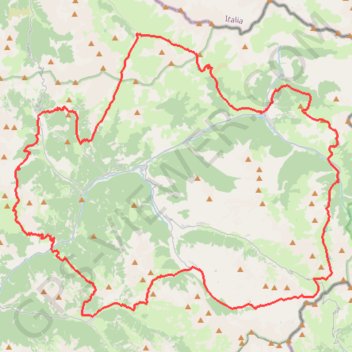 GR 58 Tour du Queyras (Hautes-Alpes) (2021) GPS track, route, trail