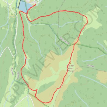 Plo del Naou GPS track, route, trail