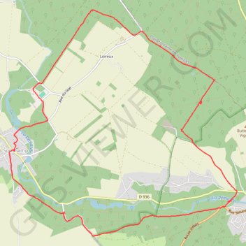 De Sonchamp à Saint-Arnoult-en-Yvelines (78 - Yvelines) GPS track, route, trail