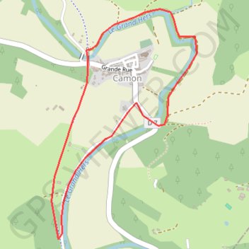 Rando11 GPS track, route, trail