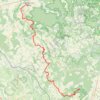 GR2 De Sainte Foy à Châtillon-sur-Seine (Côte-d'Or) GPS track, route, trail