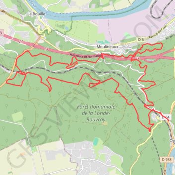 Tracé actuel: 11 FEV 2023 09:56 GPS track, route, trail