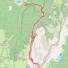Dent de Crolles par la source du Guiers GPS track, route, trail