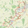 Haute vallée du Loir GPS track, route, trail