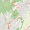 Coteaux Saint-Nazaire-les-Eymes - Bernin GPS track, route, trail