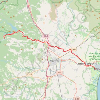 Camino Natural de la Muga GPS track, route, trail