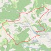 Yzeron - Tour des Brosses GPS track, route, trail