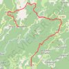 Mare a Mare Sud - De Levie à Serra di Scopamena par Quenza et Aullène GPS track, route, trail