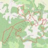 Siorac-de-Ribérac Course à pied GPS track, route, trail