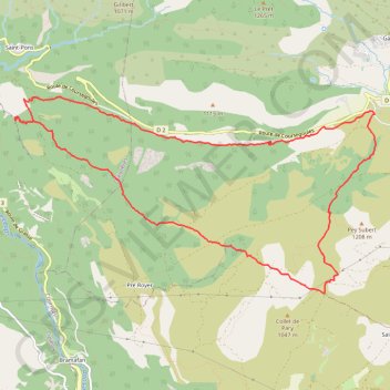 Randonnée du 05/06/2020 à 16:31 GPS track, route, trail