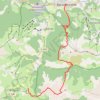 Route from Col d'Allos (2247 m) to Barcelonnette GPS track, route, trail