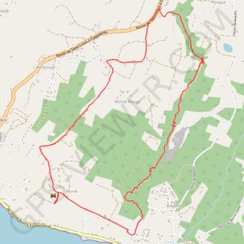 Sentier Murat GPS track, route, trail
