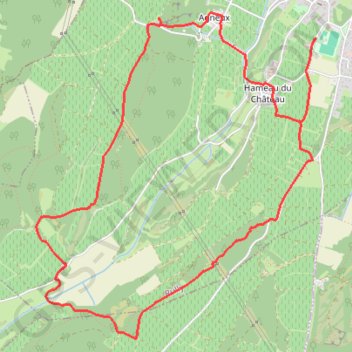 Trail des vignes 9 km-18011223 GPS track, route, trail