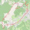 Le Mont Chéry GPS track, route, trail
