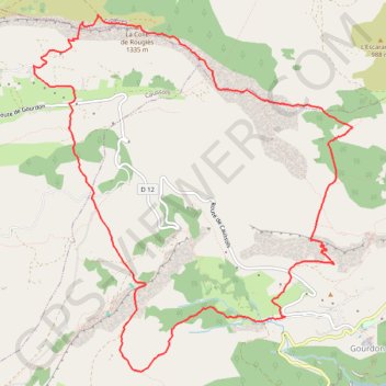 Randonnée du 19/06/2020 à 17:28 GPS track, route, trail