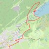 Le Rocher du lac - Les Rousses GPS track, route, trail