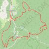 Val, Saint Sauveur, Pourrimont, Achiffet GPS track, route, trail