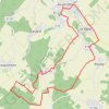 Les Hameaux d'Aix-en-Othe GPS track, route, trail