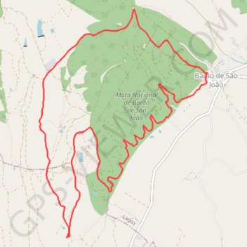 Portugal Barao sao joao GPS track, route, trail