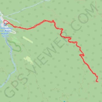 JASTREBAC, MEČJE STENE GPS track, route, trail