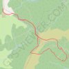 Balade dans le Val d'Arly - Le petit Croise Baulet par le col du Jaillet GPS track, route, trail
