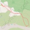 Raquettes au sud-est de Gréolières-les-neiges GPS track, route, trail