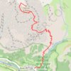 Tête de la Maye GPS track, route, trail