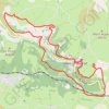 TraceGPS SALLES LA SOURCE BON-MNT GPS track, route, trail
