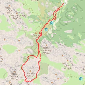 Passo de la Croce Or - Repiatetta GPS track, route, trail
