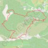 Montagne de Liausson - crête des Lousses - Mourèze GPS track, route, trail