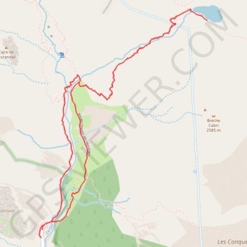 La Gordolasque rando 3 GPS track, route, trail