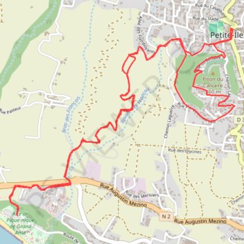Grande Anse - Course de l'ail GPS track, route, trail