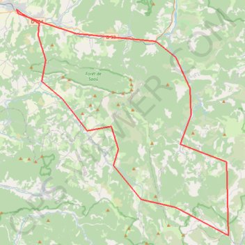 Roanne 2022 - 129 km GPS track, route, trail