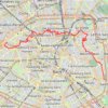 Traversée de Paris GPS track, route, trail