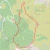 Puy de Tourrettes - Pic de Courmettes de Courmes GPS track, route, trail